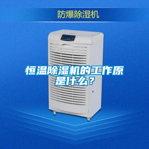 恒溫除濕機(jī)的工作原是什么？