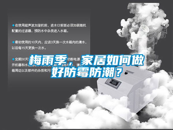 梅雨季，家居如何做好防霉防潮？
