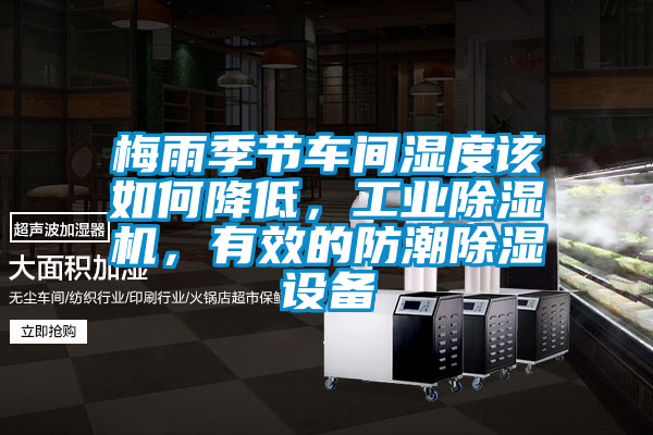 梅雨季節(jié)車(chē)間濕度該如何降低，工業(yè)除濕機(jī)，有效的防潮除濕設(shè)備