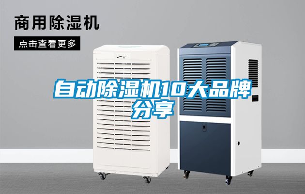 自動(dòng)除濕機(jī)10大品牌分享