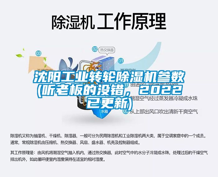 沈陽工業(yè)轉(zhuǎn)輪除濕機(jī)參數(shù)(聽老板的沒錯(cuò)，2022已更新)