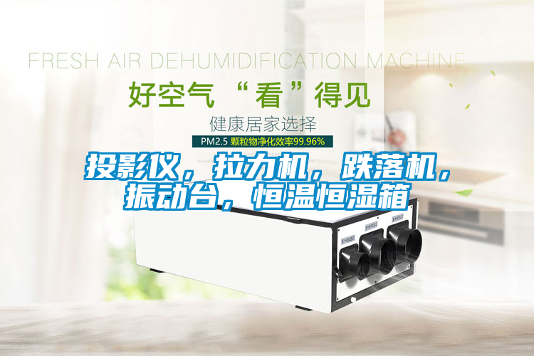 投影儀，拉力機，跌落機，振動臺，恒溫恒濕箱