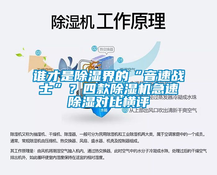 誰(shuí)才是除濕界的“音速戰(zhàn)士”？四款除濕機(jī)急速除濕對(duì)比橫評(píng)