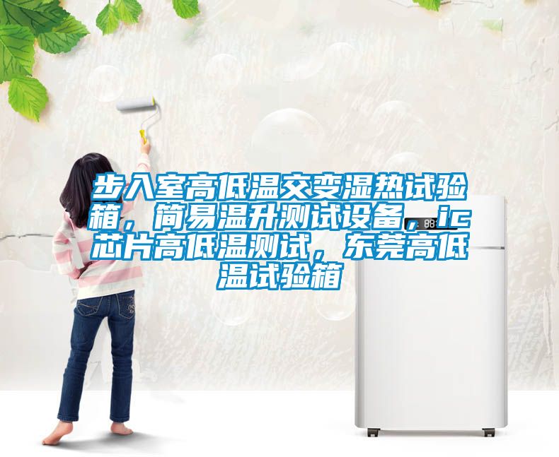 步入室高低溫交變濕熱試驗箱，簡易溫升測試設備，ic芯片高低溫測試，東莞高低溫試驗箱