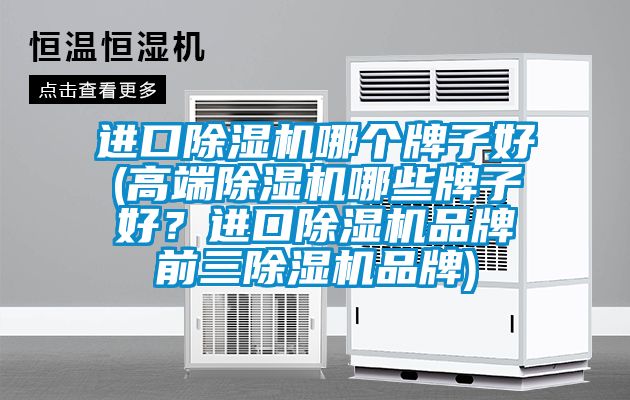 進(jìn)口除濕機(jī)哪個牌子好(高端除濕機(jī)哪些牌子好？進(jìn)口除濕機(jī)品牌前三除濕機(jī)品牌)