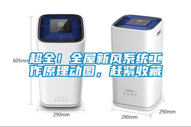 超全！全屋新風(fēng)系統(tǒng)工作原理動(dòng)圖，趕緊收藏