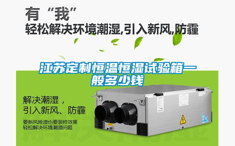 江蘇定制恒溫恒濕試驗(yàn)箱一般多少錢