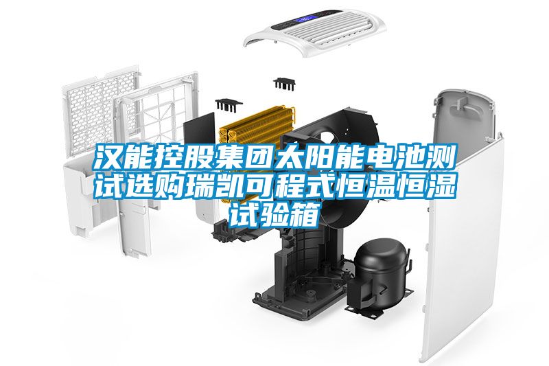 漢能控股集團(tuán)太陽能電池測(cè)試選購瑞凱可程式恒溫恒濕試驗(yàn)箱