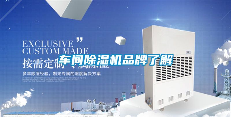 車間除濕機(jī)品牌了解