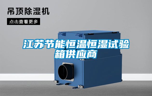 江蘇節(jié)能恒溫恒濕試驗箱供應(yīng)商