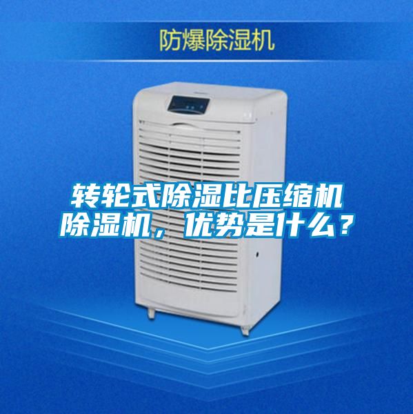 轉(zhuǎn)輪式除濕比壓縮機除濕機，優(yōu)勢是什么？