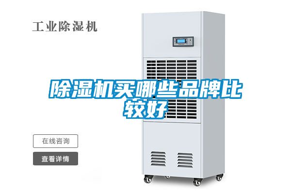 除濕機買哪些品牌比較好