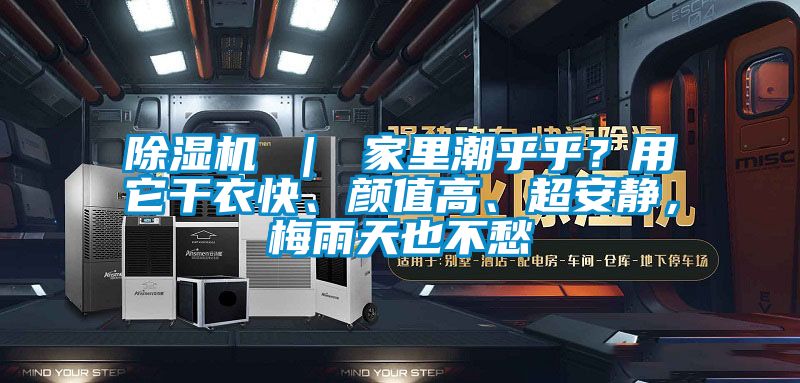 除濕機 ｜ 家里潮乎乎？用它干衣快、顏值高、超安靜，梅雨天也不愁