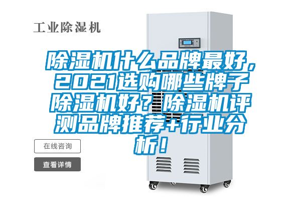 除濕機(jī)什么品牌最好，2021選購哪些牌子除濕機(jī)好？除濕機(jī)評(píng)測(cè)品牌推薦+行業(yè)分析！