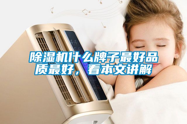 除濕機什么牌子最好品質(zhì)最好，看本文講解