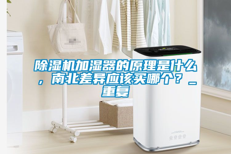 除濕機(jī)加濕器的原理是什么，南北差異應(yīng)該買哪個(gè)？_重復(fù)