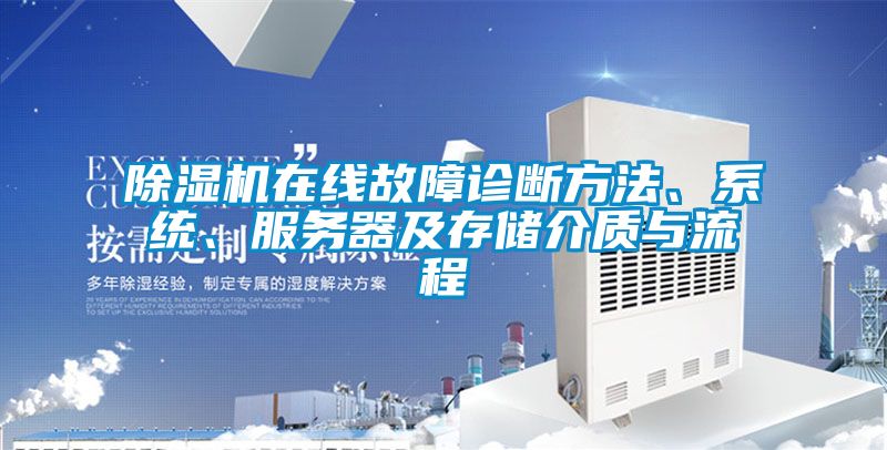 除濕機在線故障診斷方法、系統(tǒng)、服務(wù)器及存儲介質(zhì)與流程