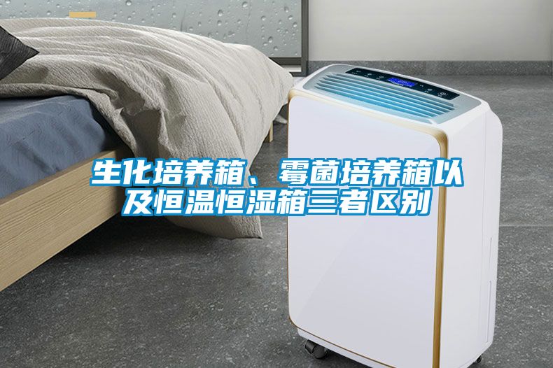 生化培養(yǎng)箱、霉菌培養(yǎng)箱以及恒溫恒濕箱三者區(qū)別