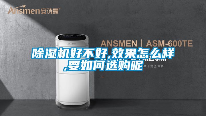 除濕機(jī)好不好,效果怎么樣,要如何選購(gòu)呢