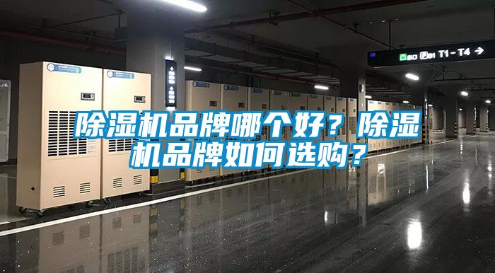 除濕機品牌哪個好？除濕機品牌如何選購？