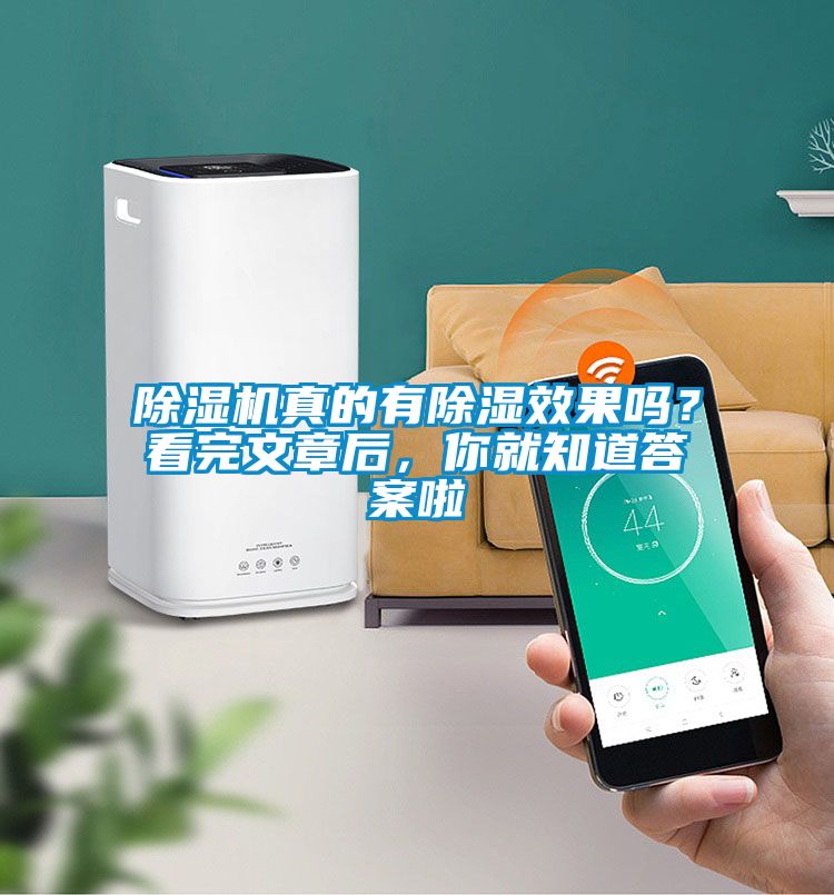 除濕機真的有除濕效果嗎？看完文章后，你就知道答案啦