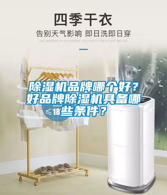 除濕機品牌哪個好？好品牌除濕機具備哪些條件？