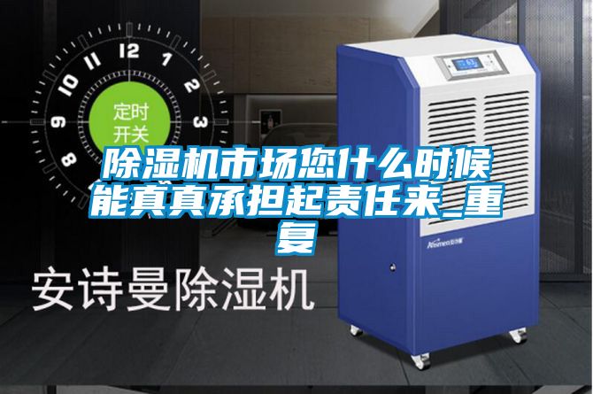 除濕機市場您什么時候能真真承擔起責(zé)任來_重復(fù)