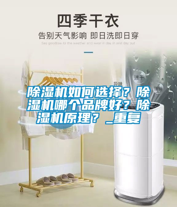 除濕機(jī)如何選擇？除濕機(jī)哪個品牌好？除濕機(jī)原理？_重復(fù)