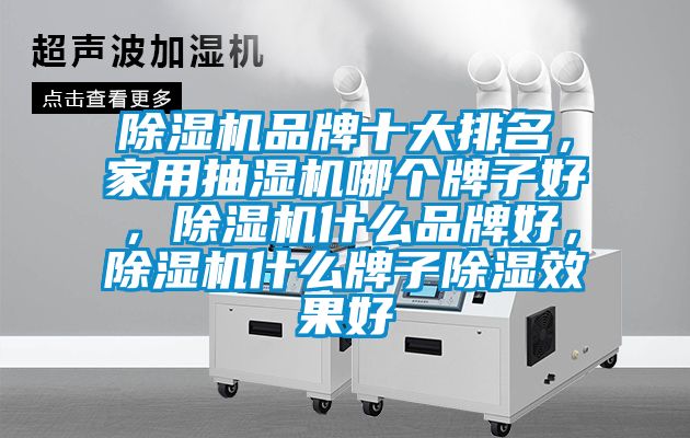 除濕機(jī)品牌十大排名，家用抽濕機(jī)哪個牌子好，除濕機(jī)什么品牌好，除濕機(jī)什么牌子除濕效果好