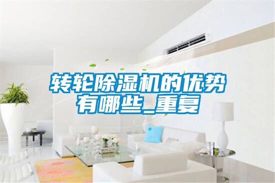 轉輪除濕機的優(yōu)勢有哪些_重復