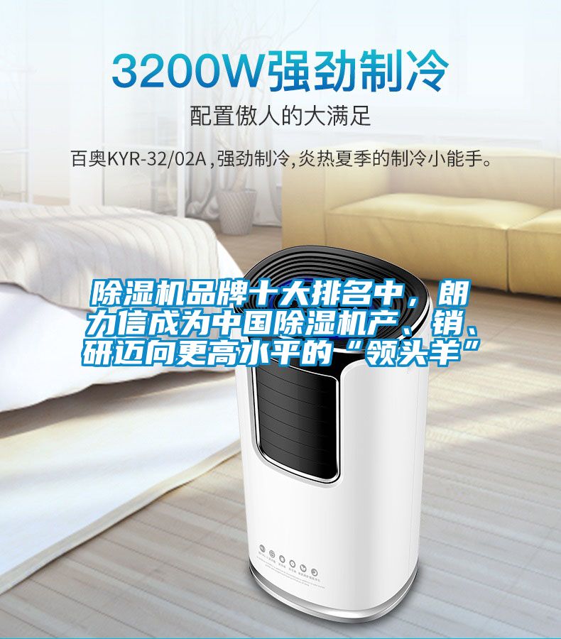 除濕機(jī)品牌十大排名中，朗力信成為中國除濕機(jī)產(chǎn)、銷、研邁向更高水平的“領(lǐng)頭羊”