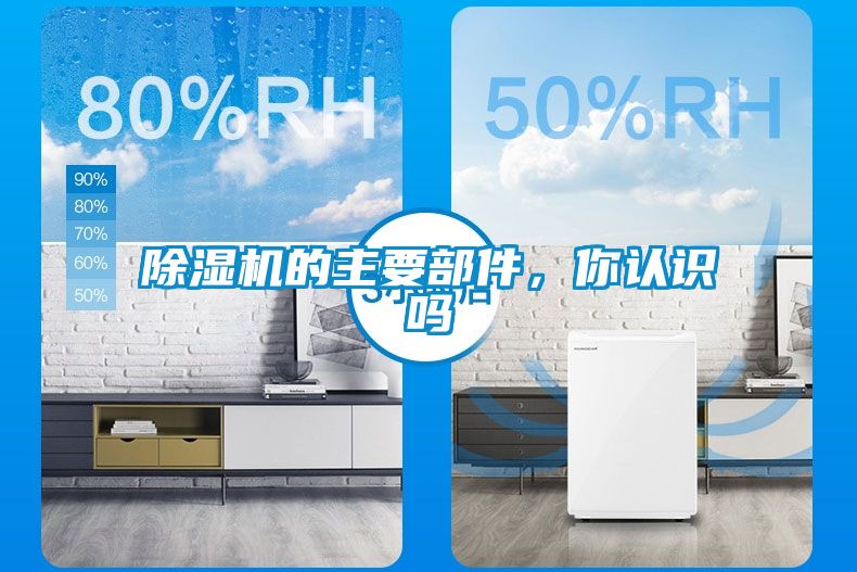 除濕機的主要部件，你認識嗎