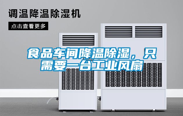 食品車間降溫除濕，只需要一臺(tái)工業(yè)風(fēng)扇