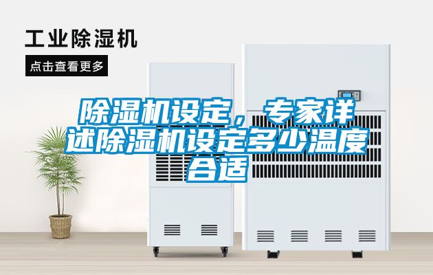 除濕機設定，專家詳述除濕機設定多少溫度合適