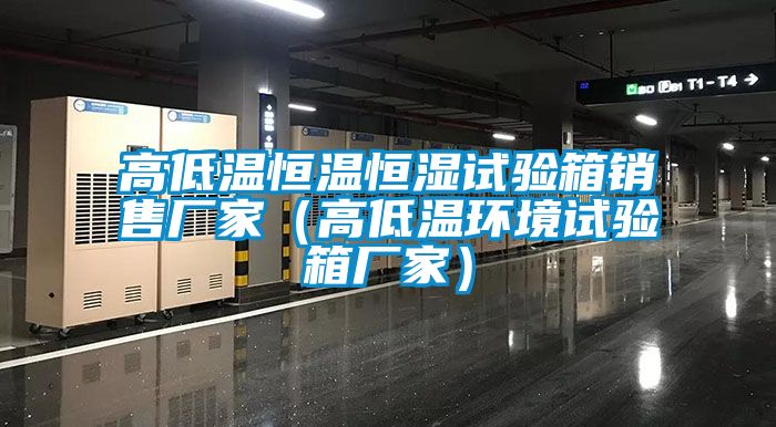 高低溫恒溫恒濕試驗(yàn)箱銷售廠家（高低溫環(huán)境試驗(yàn)箱廠家）