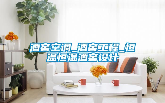 酒窖空調(diào)_酒窖工程_恒溫恒濕酒窖設計