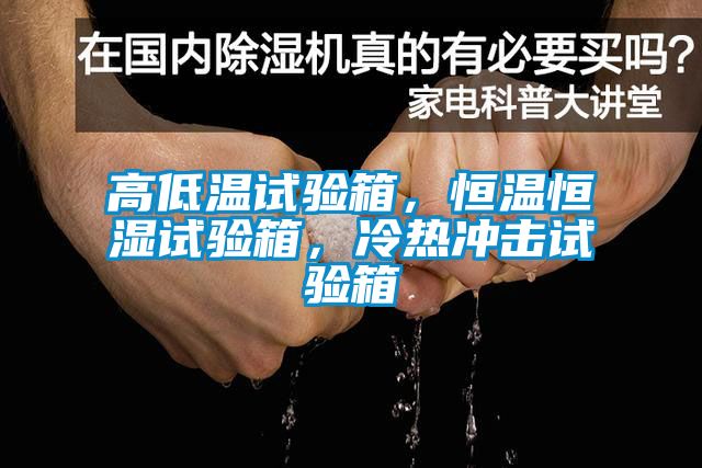高低溫試驗(yàn)箱，恒溫恒濕試驗(yàn)箱，冷熱沖擊試驗(yàn)箱