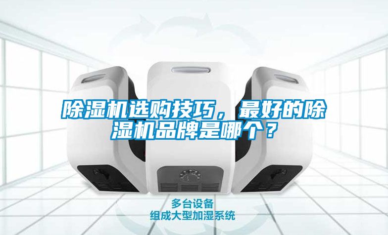 除濕機(jī)選購(gòu)技巧，最好的除濕機(jī)品牌是哪個(gè)？